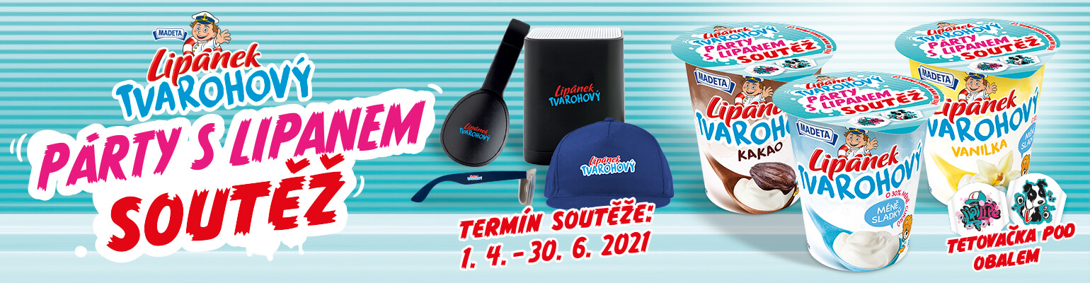 banner Lipánek tvarohový soutěž